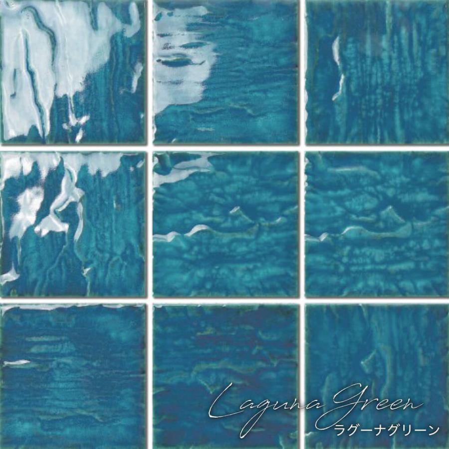 タイル モザイクタイル プールタイル 青 水色 ブルー 内装 壁 DIY