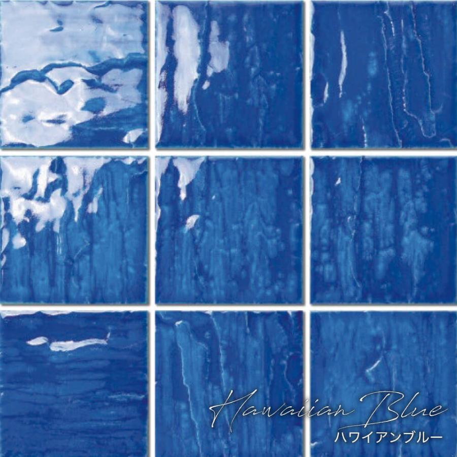 タイル モザイクタイル プールタイル 青 水色 ブルー 内装 壁 DIY