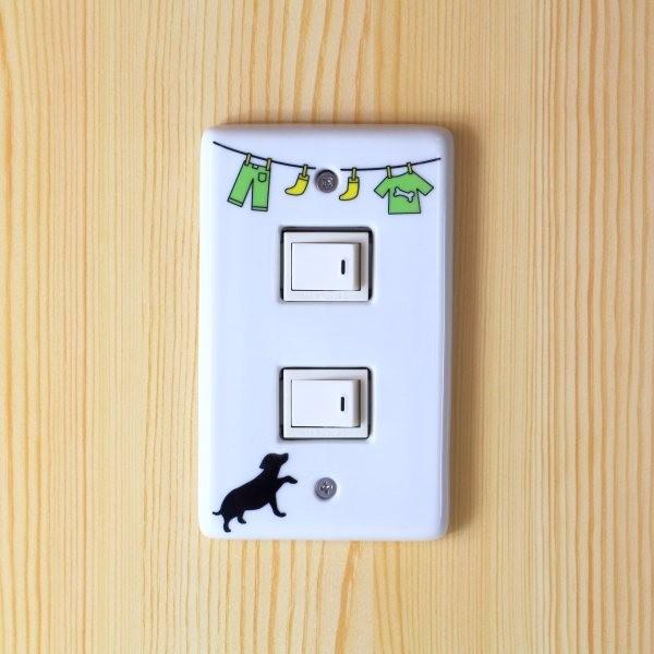 ハングリードッグスイッチプレート グリーン 専用ネジ2本付き 犬 ペット コンセントプレート コンセントカバー 陶器製 簡単リフォーム 国産 美濃焼 0003 セラポッケ かわいい陶器のお店 通販 Yahoo ショッピング