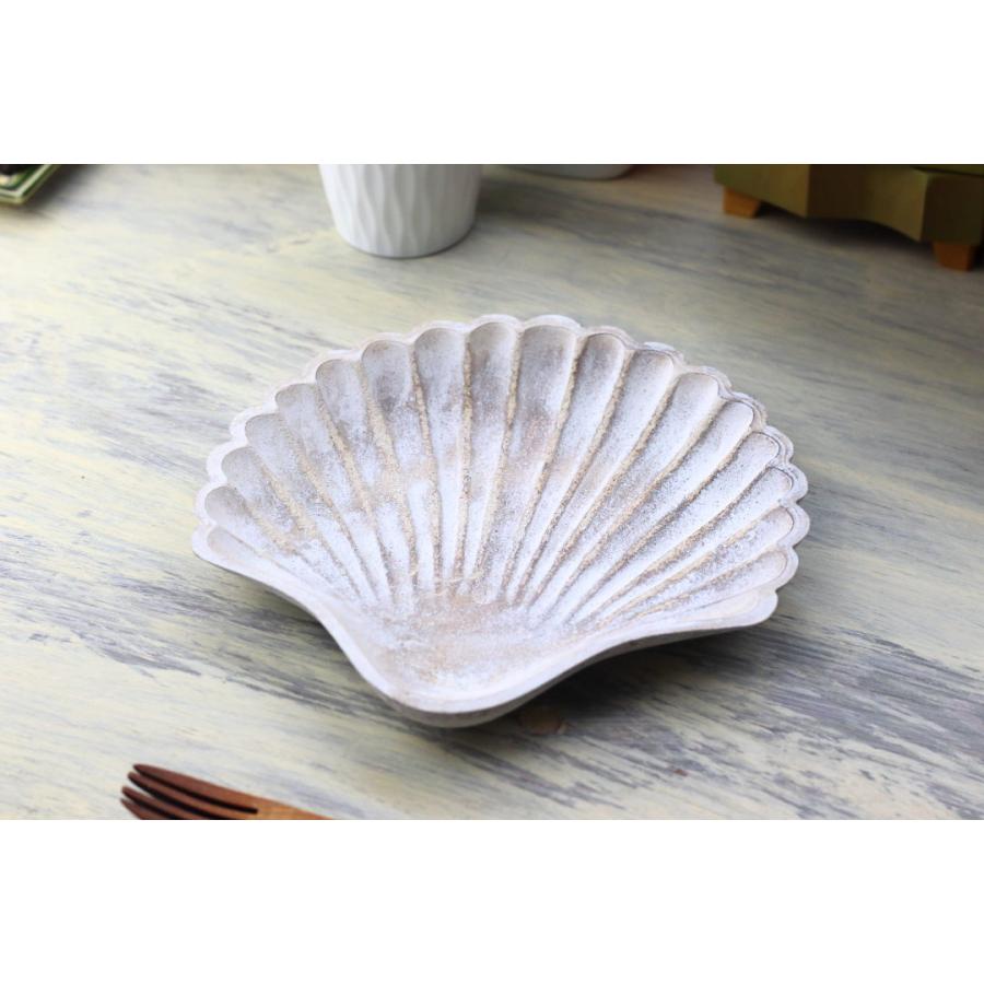 海辺のウッドトレイ トレー トレイ 木製 ウッドプレート 木の食器 木製