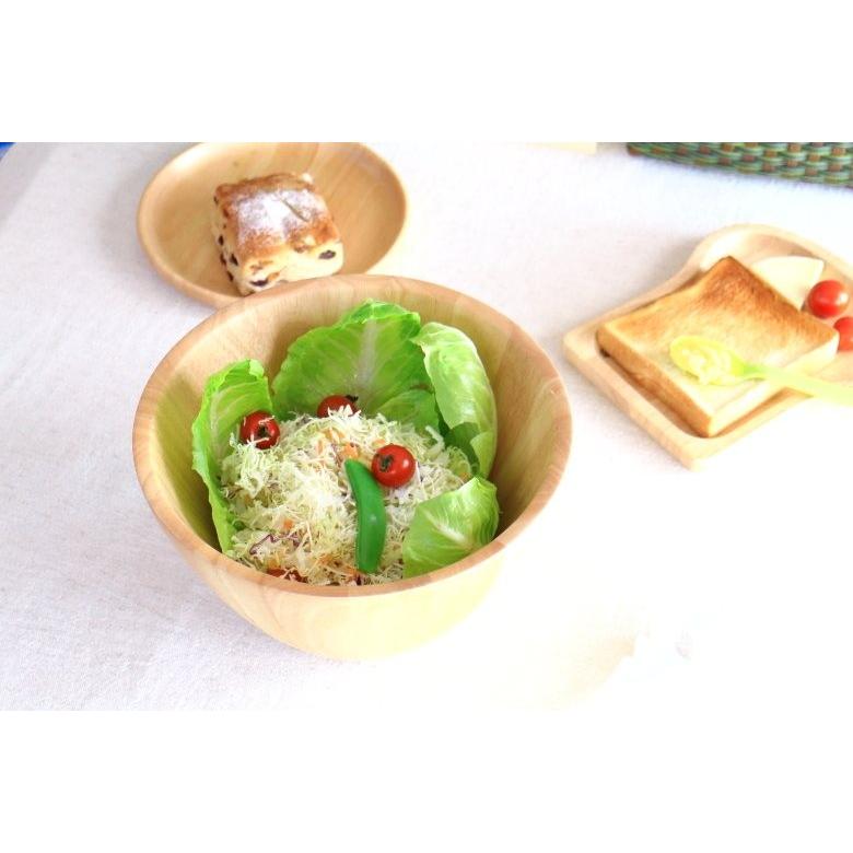 ナチュラルウッド パーティーサラダボール 4〜5人分 大型ボウル
