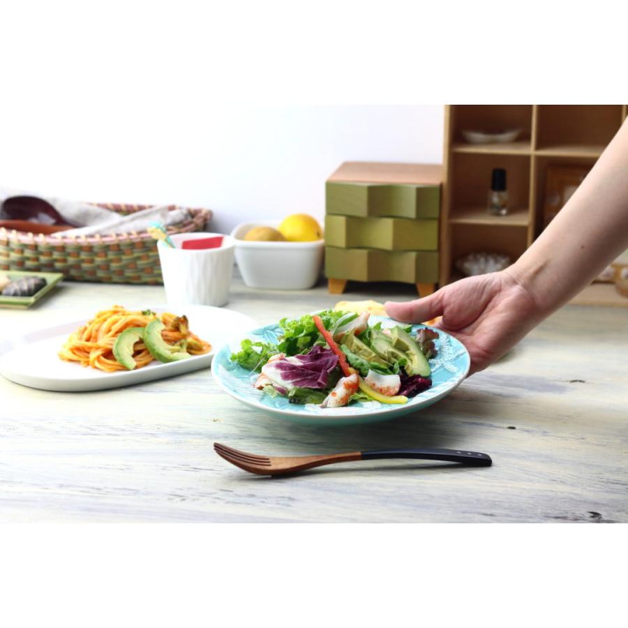 オーシャンプレート 21cm 大皿 中皿 海の皿 貝 カニ 地中海 海洋生物 青い皿 青 エメラルドブルー 丸皿 トースト パスタプレート ステーキ 0056 セラポッケ かわいい陶器のお店 通販 Yahoo ショッピング