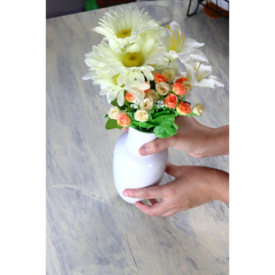 大きめシンプル花瓶 アウトレット 21cm 日本製 美濃焼 花器 花瓶 大きめシンプル花瓶 アウトレット 21cm 日本製 美濃焼 花器 花瓶