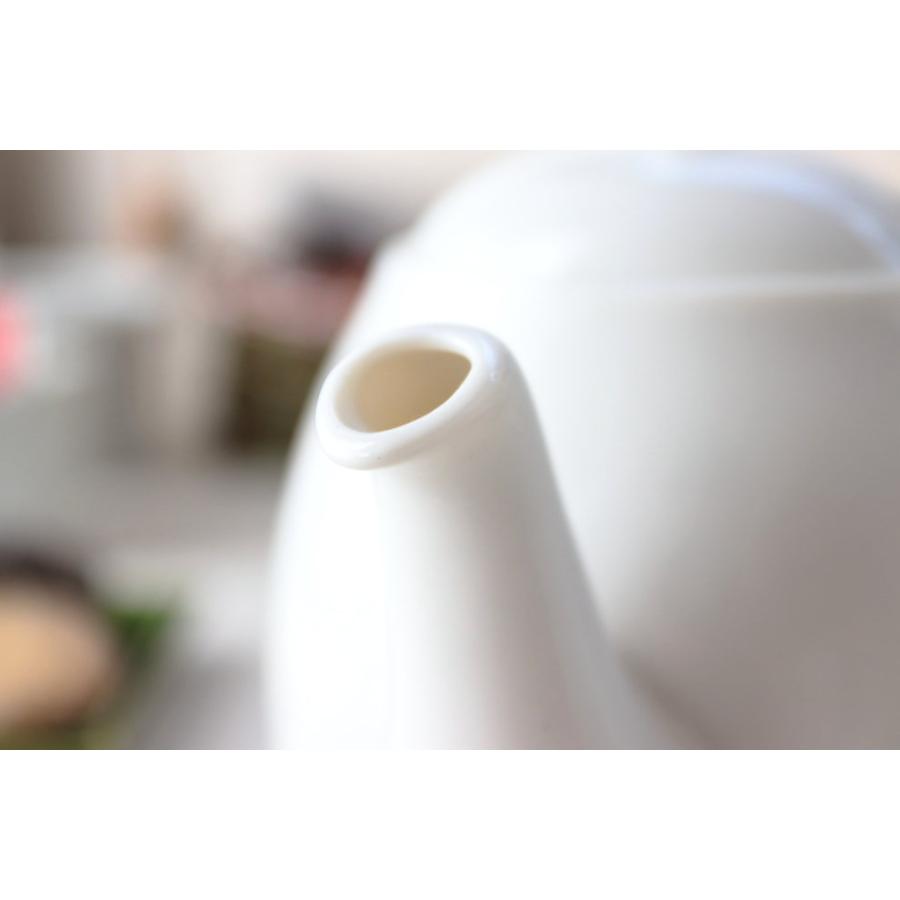 ぽってり形の2人用ティーポット 550ml 日本製 美濃焼 ポット 紅茶 日本