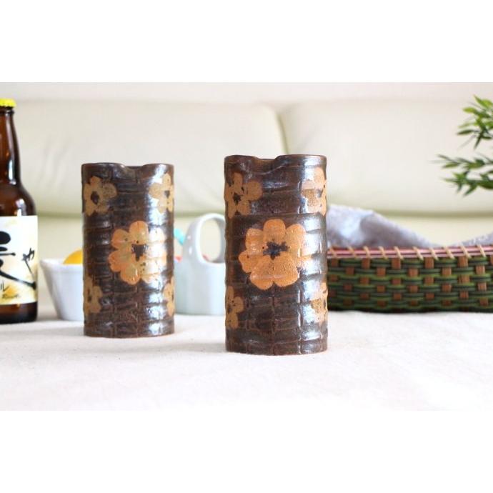 美濃焼茶花花瓶 高級な手作り花器 花瓶 陶器 陶器製 高級 国産 美濃焼茶花花瓶 高級な手作り花器 花瓶 陶器 陶器製 高級 国産