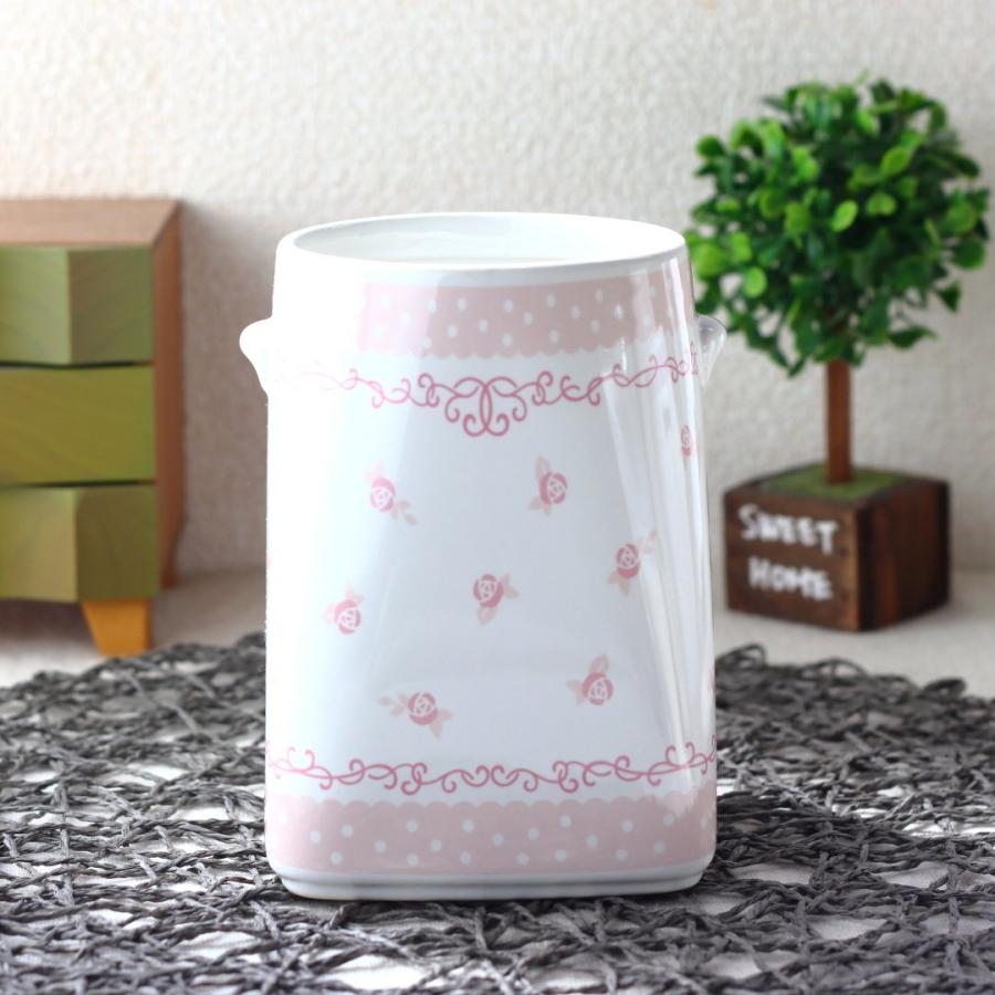 ロゼライン カトラリースタンド 日本製 瀬戸焼 花器 プランター 花瓶