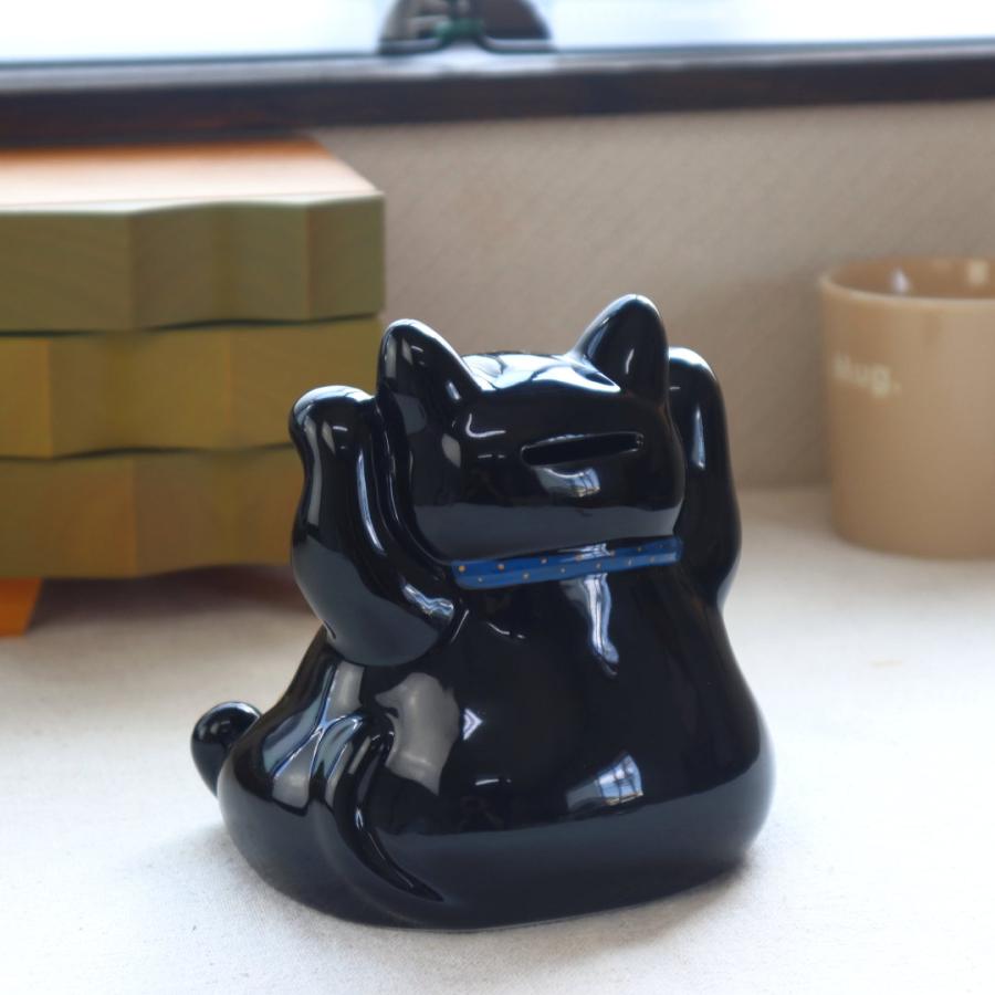 金運招き 黒猫貯金箱 置物 鈴付き 置き物 おしゃれ かわいい 金運招き 黒猫貯金箱 置物 鈴付き 置き物 おしゃれ かわいい