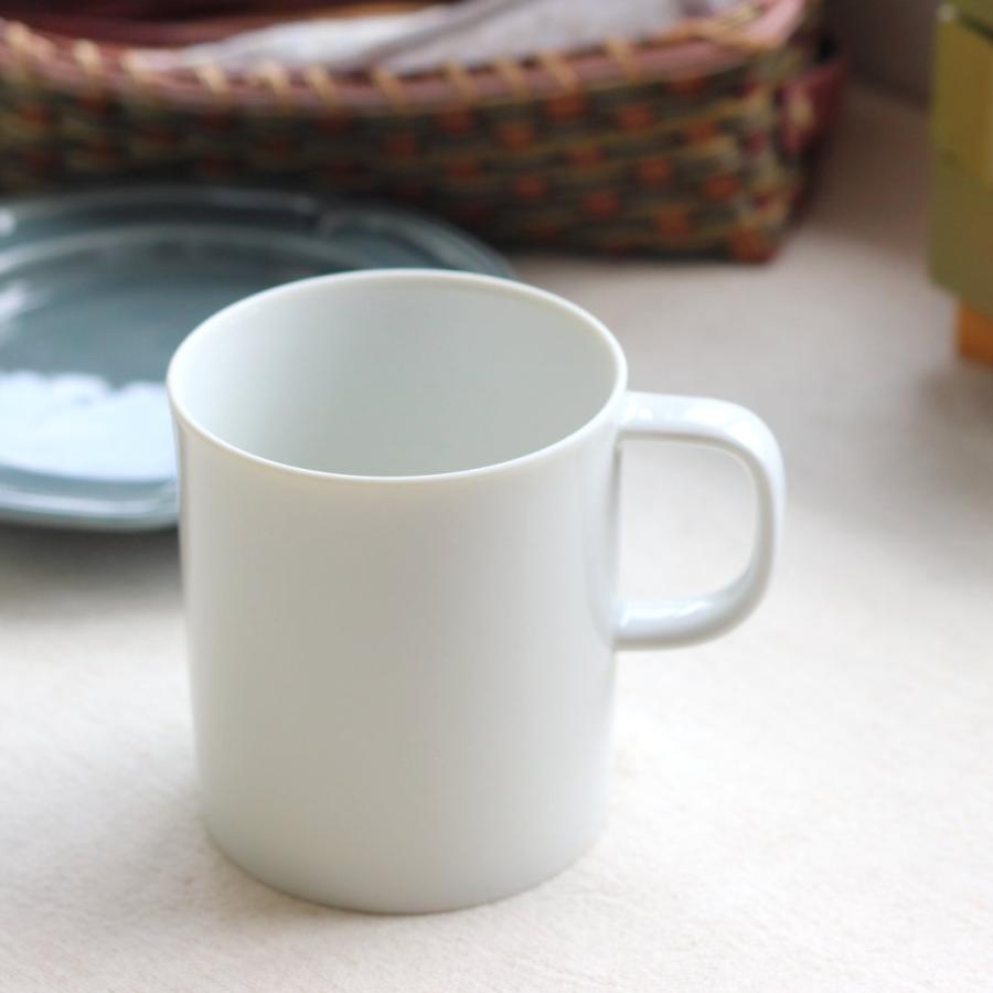 白磁のスタンダードマグカップ 380ml 日本製 瀬戸焼 マグ マグカップ