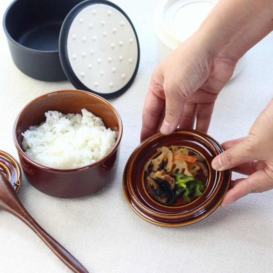 ルラーレ おひつ 日本製 美濃焼 瀬戸焼 470ml お櫃 ご飯 ごはん 白米