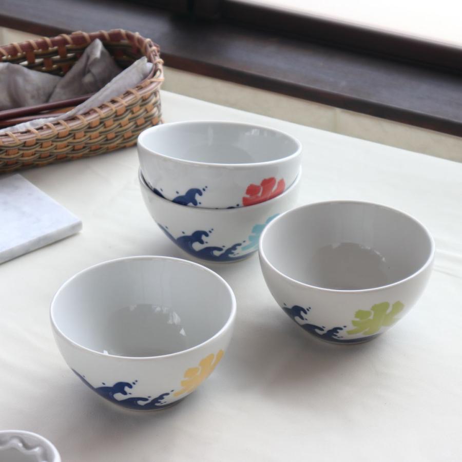 夏のかき氷ボウル 13cm 日本製 美濃焼 シリアルボールM ボール ボウル