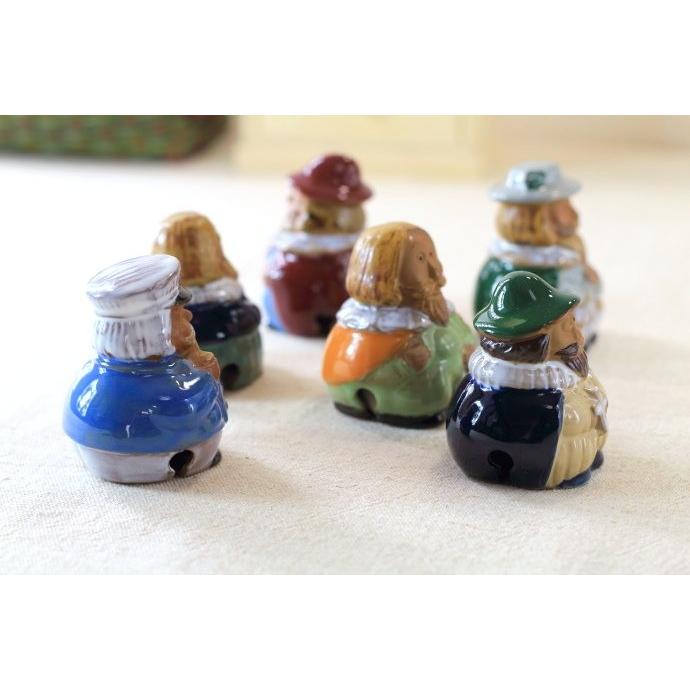 陶磁器製ヨーロピアン鈴 国産 瀬戸焼 チャイム ベル 風鈴 呼び鈴