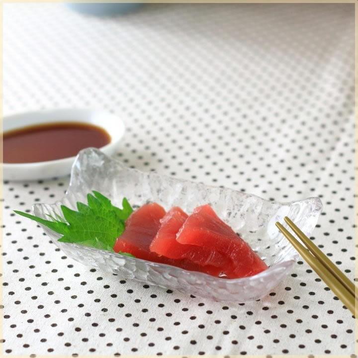 清流 長角鉢 13.5cm 一人分の刺身皿にぴったり 小皿 プレート 海苔皿