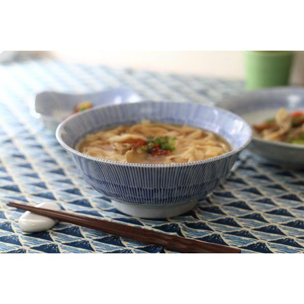 京十草 6.3寸ラーメン鉢 国産 美濃焼 料理が引き立つ京十草 うどん鉢