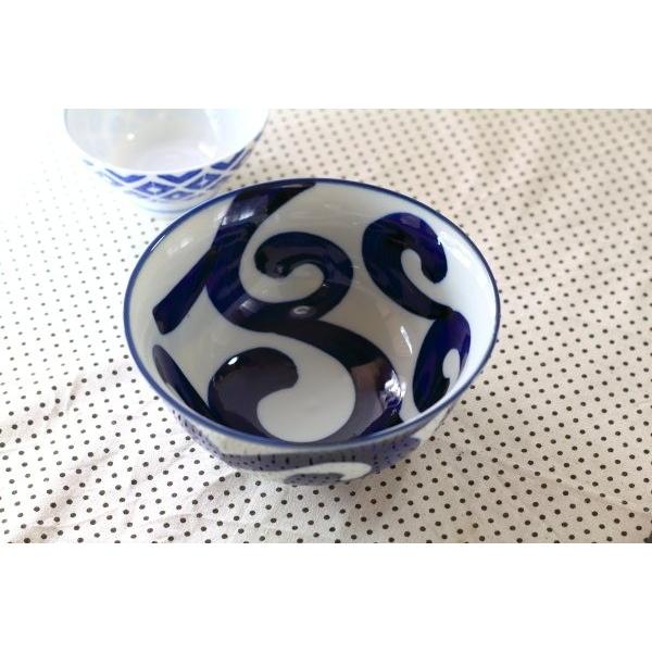 鳴門唐草 深口ラーメン鉢 国産 美濃焼 うどん鉢 そば 丼 どんぶり 鉢