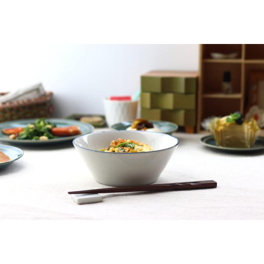 ブルーロール 5寸 うどん鉢 17cm 日本製 美濃焼 反型5.0ボール ボウル