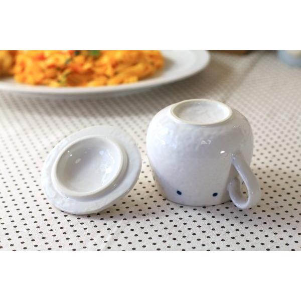 ハンドルが便利な青ドット茶碗蒸し 国産 瀬戸焼 蒸し碗 ちゃわんむし 蓋付き 器 ふた スープカップ プリン デザートカップ 和食器 Jk 0004 セラポッケ かわいい陶器のお店 通販 Yahoo ショッピング