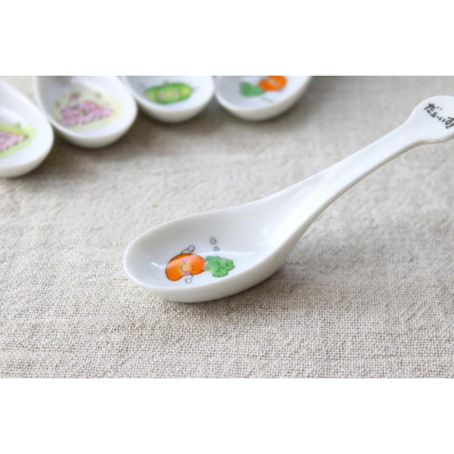 アラカルトミニレンゲ 日本製 美濃焼 れんげ スプーン 中華 デザード