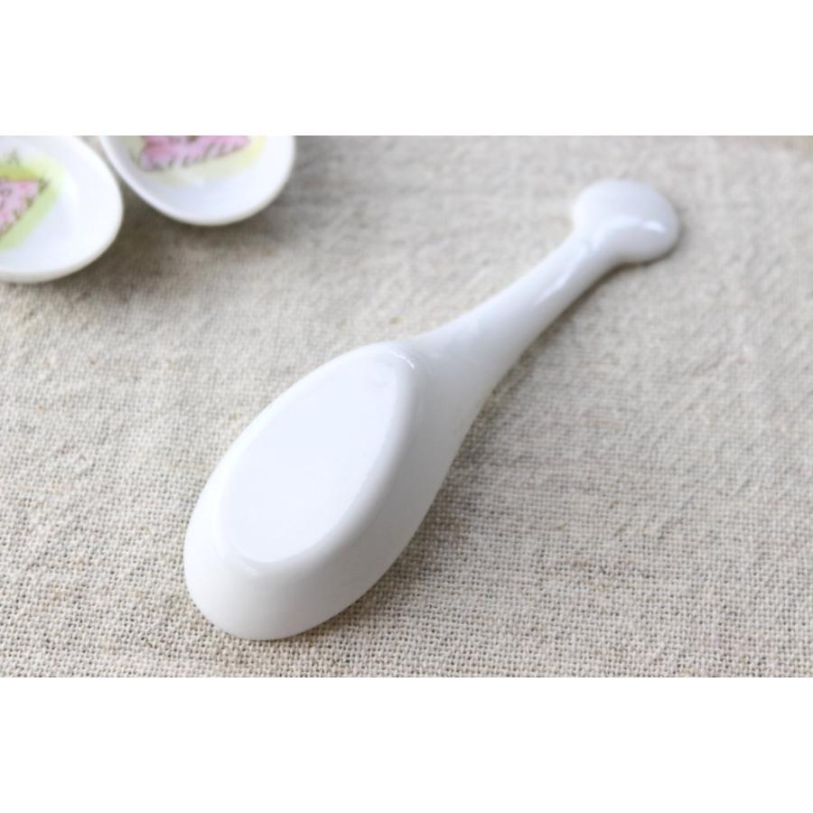 アラカルトミニレンゲ 日本製 美濃焼 れんげ スプーン 中華