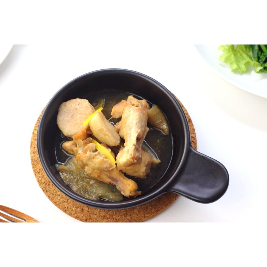 取っ手付きのカフェのグラタン皿 16cm 日本製 美濃焼 耐熱皿 グラタン