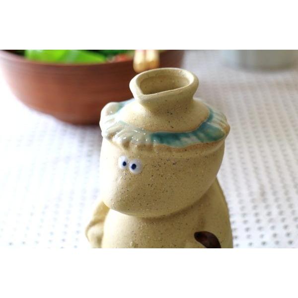 カッパの徳利 国産 美濃焼 河童 かっぱ 徳利 酒器 熱燗 汁次 和食器