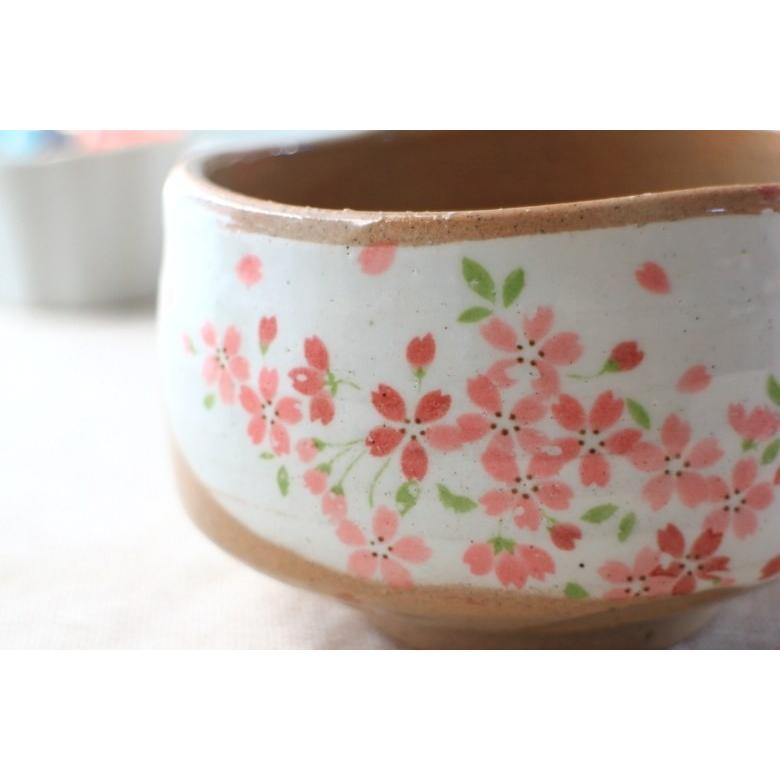 抹茶碗 白化粧ピンク桜 お取り寄せ 国産 美濃焼 抹茶 まっちゃ 抹茶碗 白化粧ピンク桜 お取り寄せ 国産 美濃焼 抹茶 まっちゃ