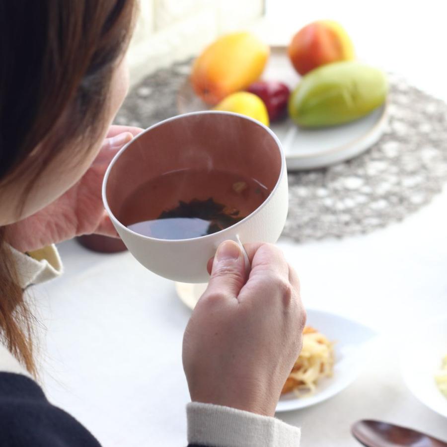 持ち手付きスープボウル ナチュール 日本製 美濃焼 瀬戸焼 500ml