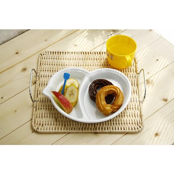 ひよこちゃんキッズプレート 動物ランチ シンプル ひよこ 仕切り皿