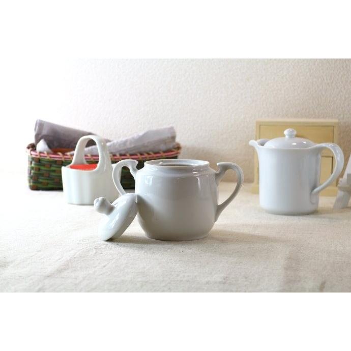 新夏目 シュガーケース 国産 瀬戸焼 シュガーポット キャニスター 砂糖