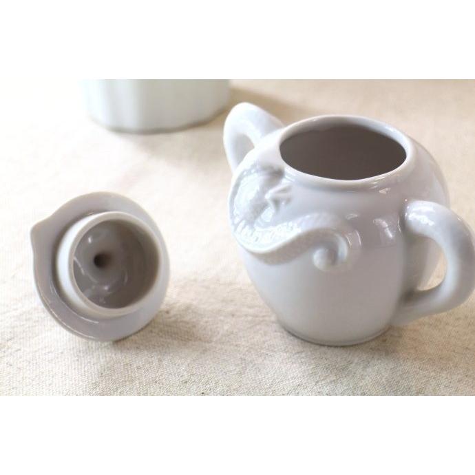 小竜 シュガーケース 国産 瀬戸焼 シュガーポット キャニスター 砂糖