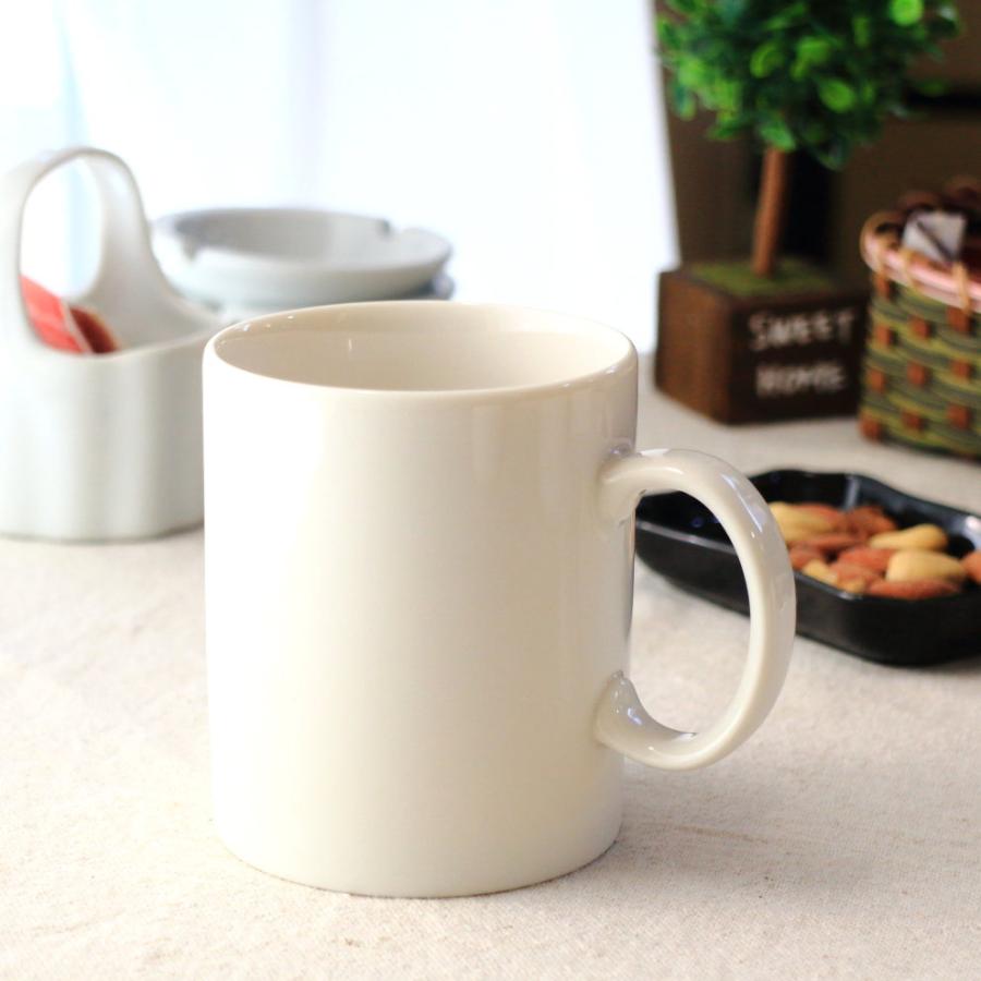 クリームのたっぷりマグカップ 400ml 国産 美濃焼 スープ カップ