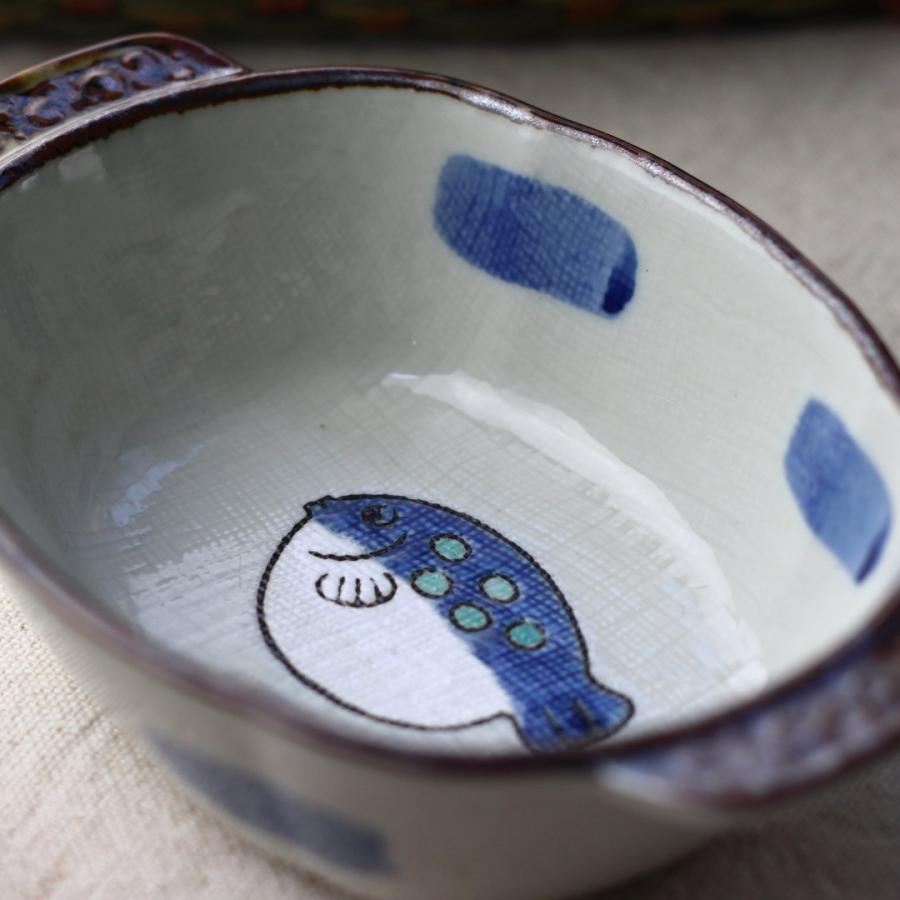 ふぐの深グラタン皿 16.5cm 日本製 瀬戸焼 本格的だけどかわいい 耐熱