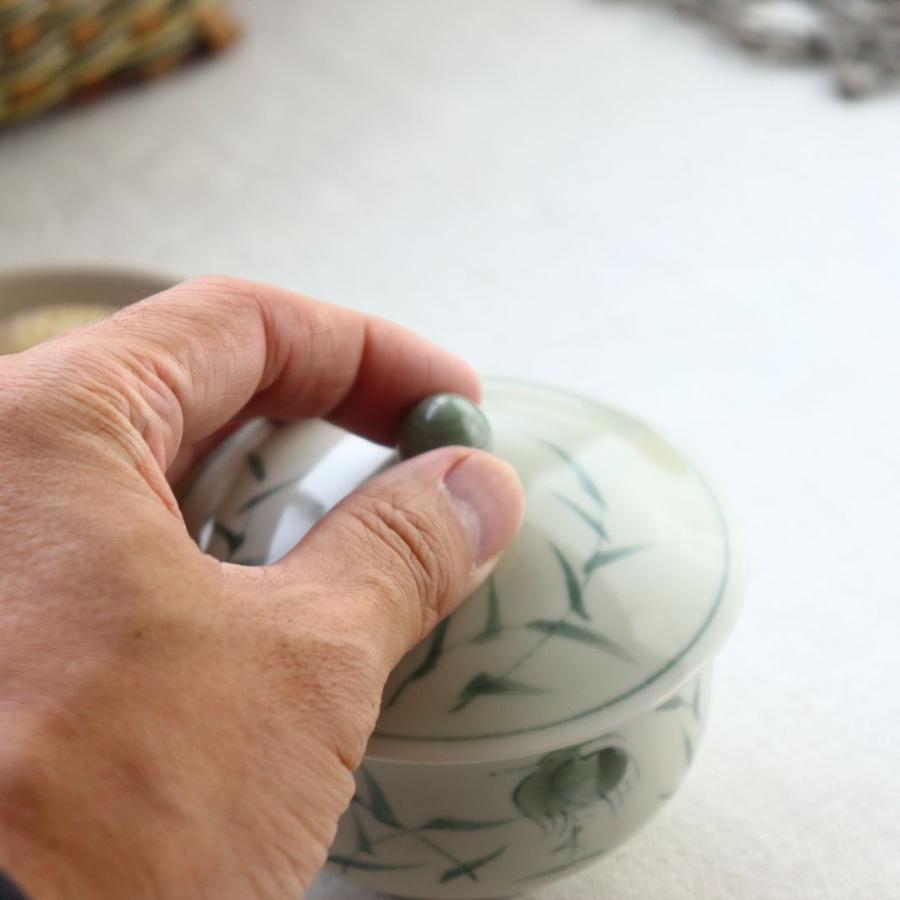 有田焼 蓋付き湯呑み 鳥 日本製 美濃焼 瀬戸焼 和食器 和風 湯のみ 蓋