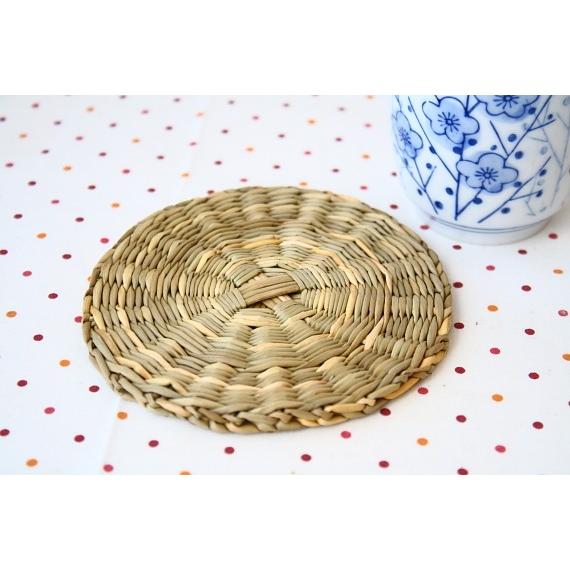 わらのコースター 10枚セット メール便全国送料無料 そば猪口の台座