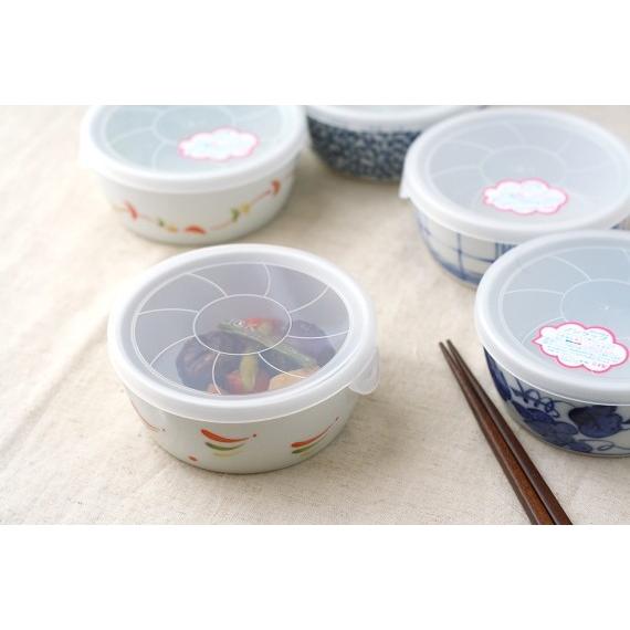 和の彩丸パック小鉢 お取り寄せ 国産 美濃焼 フタ付き小鉢 蓋 保存