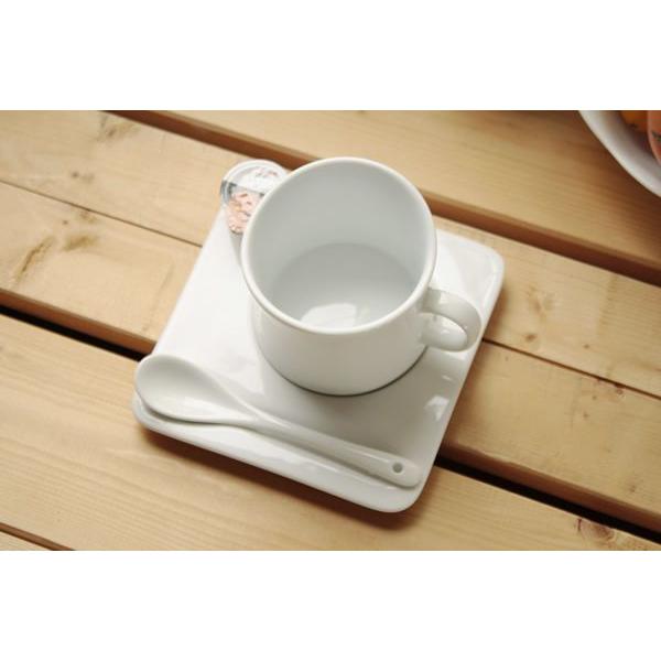 スタイリッシュなカップ&ソーサー スプーン付き カフェさんオススメ 下