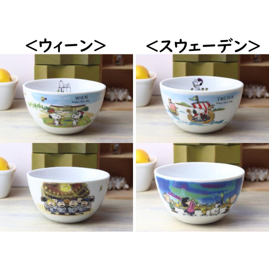 スヌーピー 世界旅行シリーズ サラダボール 日本製 美濃焼 瀬戸焼