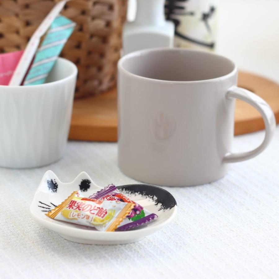 ねこづくし 暮らしに馴染む手書き風の和食器豆皿 5枚セット メール便
