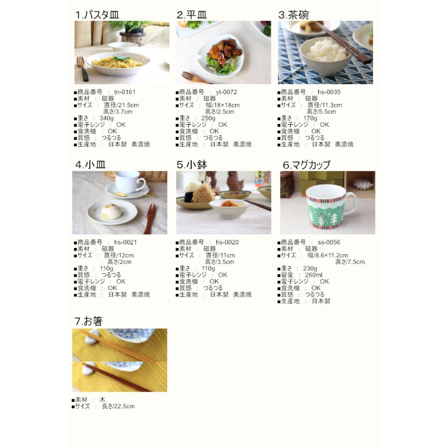 一人暮らし用食器14点セット その1 送料無料 送料無料（沖縄・北海道
