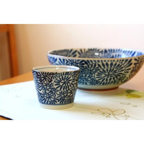 美品　染め付け　鳳凰　唐草　蕎麦猪口　そば猪口　時代物　絵柄が素敵な 美品 染め付け 鳳凰 唐草 蕎麦猪口 そば猪口 時代物 絵柄が素敵