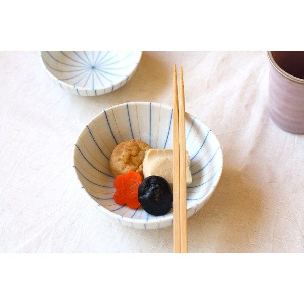 二色十草 4.5寸中鉢 国産 美濃焼 十草の定番デザインをカラフルに 小鉢