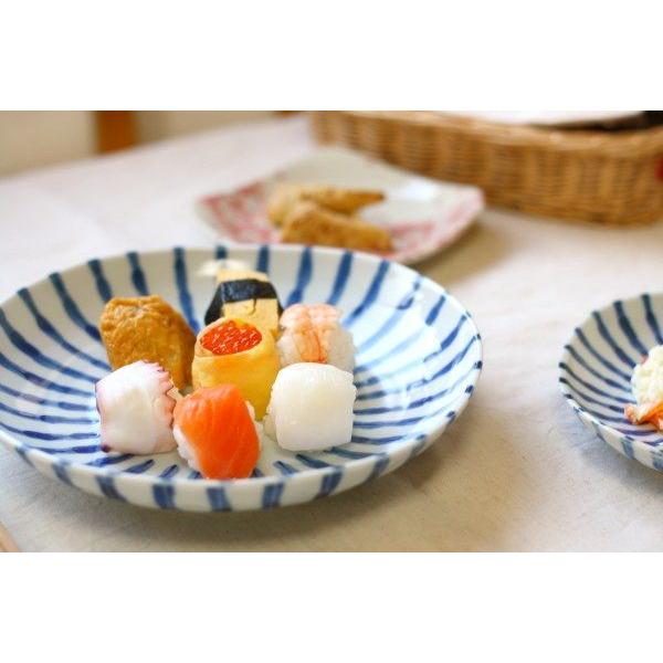 濃十草 8寸主食皿 国産 美濃焼 和の器の定番デザイン マルチプレート