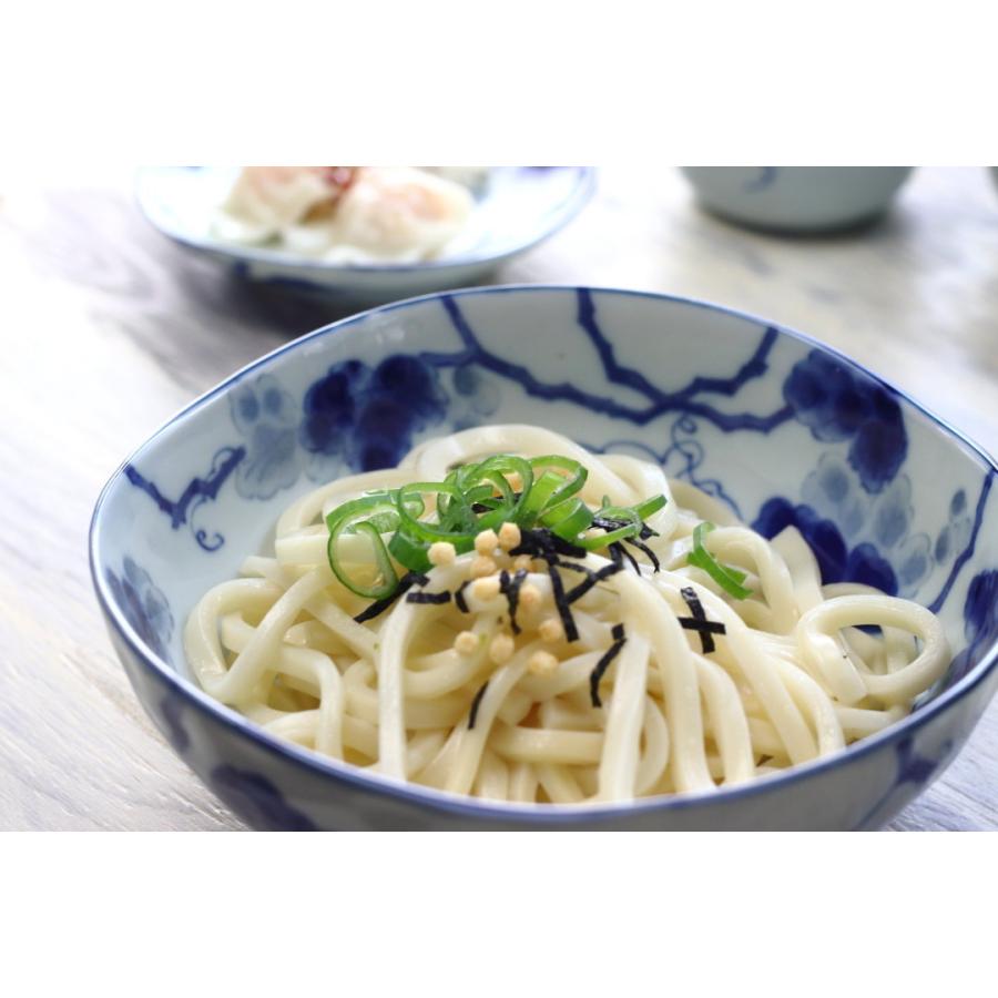 藍染ぶどう 5.5寸煮物鉢 16.5cm 日本製 美濃焼 三角55鉢 肉じゃが鉢