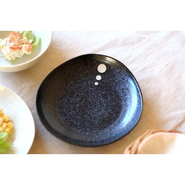 ドット 5寸取り皿 国産 美濃焼 カフェ風コーディネイトにGOOD 取り分け