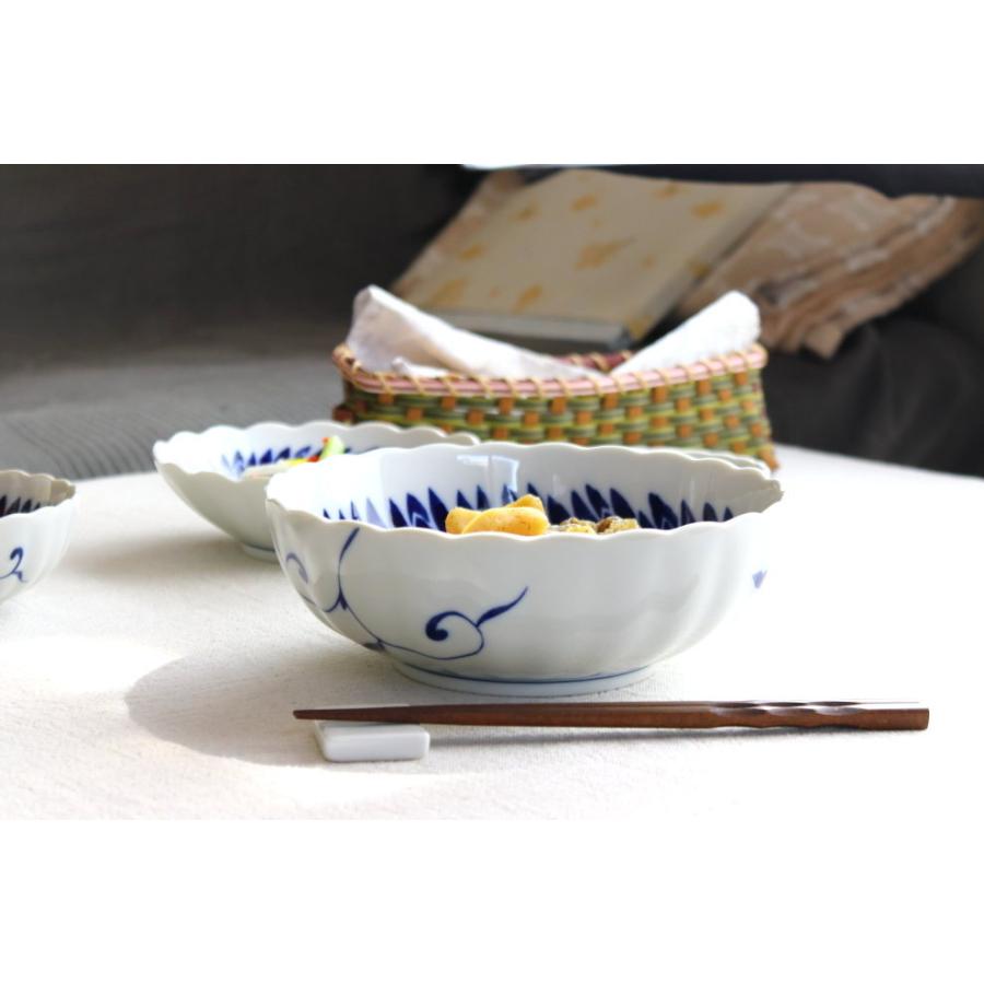 千重菊 6.8寸大鉢 20.6cm 日本製 美濃焼 68鉢 大鉢 大皿 千重菊 6.8寸大鉢 20.6cm 日本製 美濃焼 68鉢 大鉢 大皿