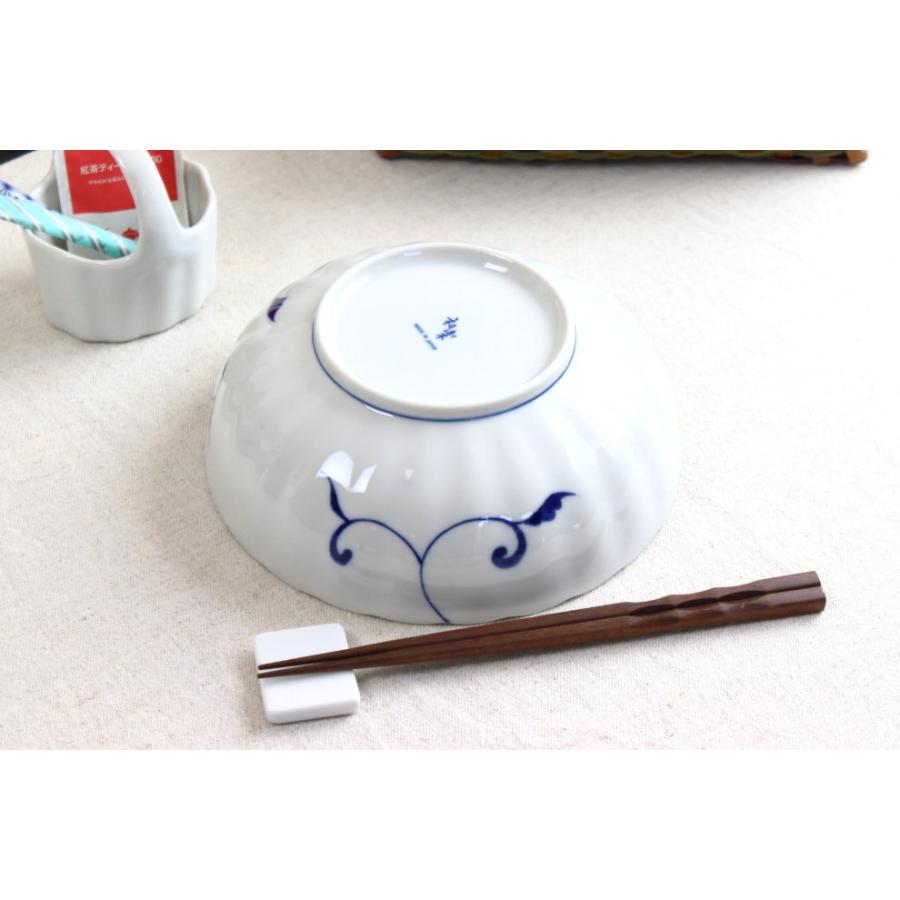 千重菊 6.8寸大鉢 20.6cm 日本製 美濃焼 68鉢 大鉢 大皿 肉じゃが鉢