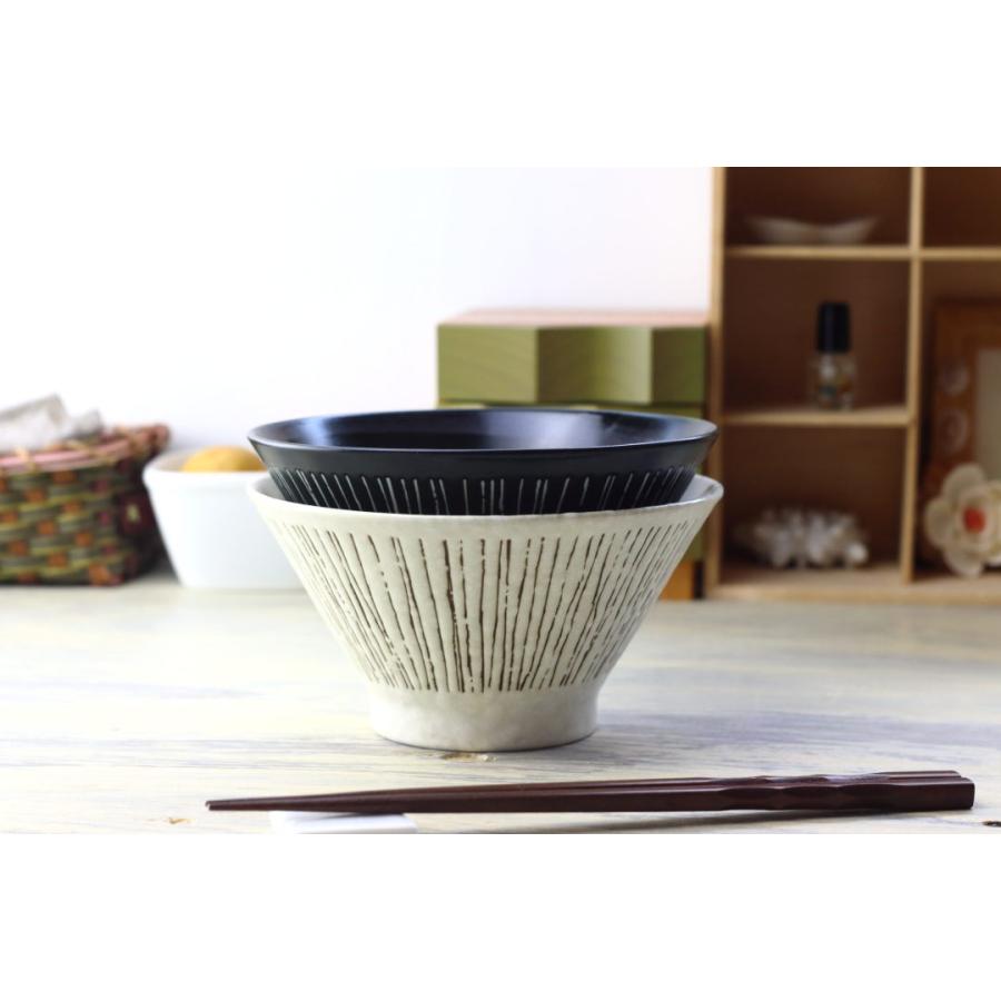 彫十草 5寸丼 16cm 日本製 美濃焼 50丼 どんぶり 丼 大きい茶碗 深鉢