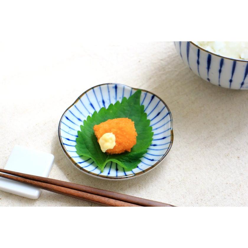 作家物　在銘　金　赤　刷毛目　四方　醤油皿　小皿　マーブル　醤油皿　うつわ　小鉢 吹墨十草 梅型小皿 9.5cm 国産 美濃焼 3寸小皿 梅型30小皿 丸皿