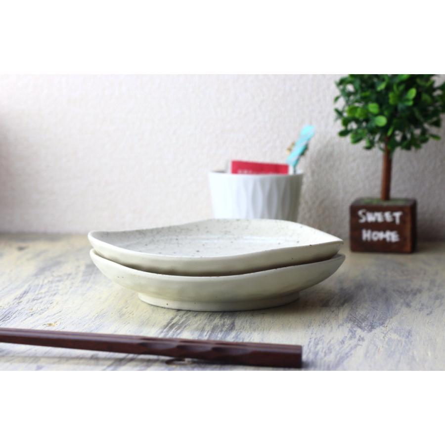 丸皿　白　取り皿　40枚 白かいらぎ 取り皿 16.5cm 日本製 美濃焼 三角50皿 小皿 中皿 和皿 丸