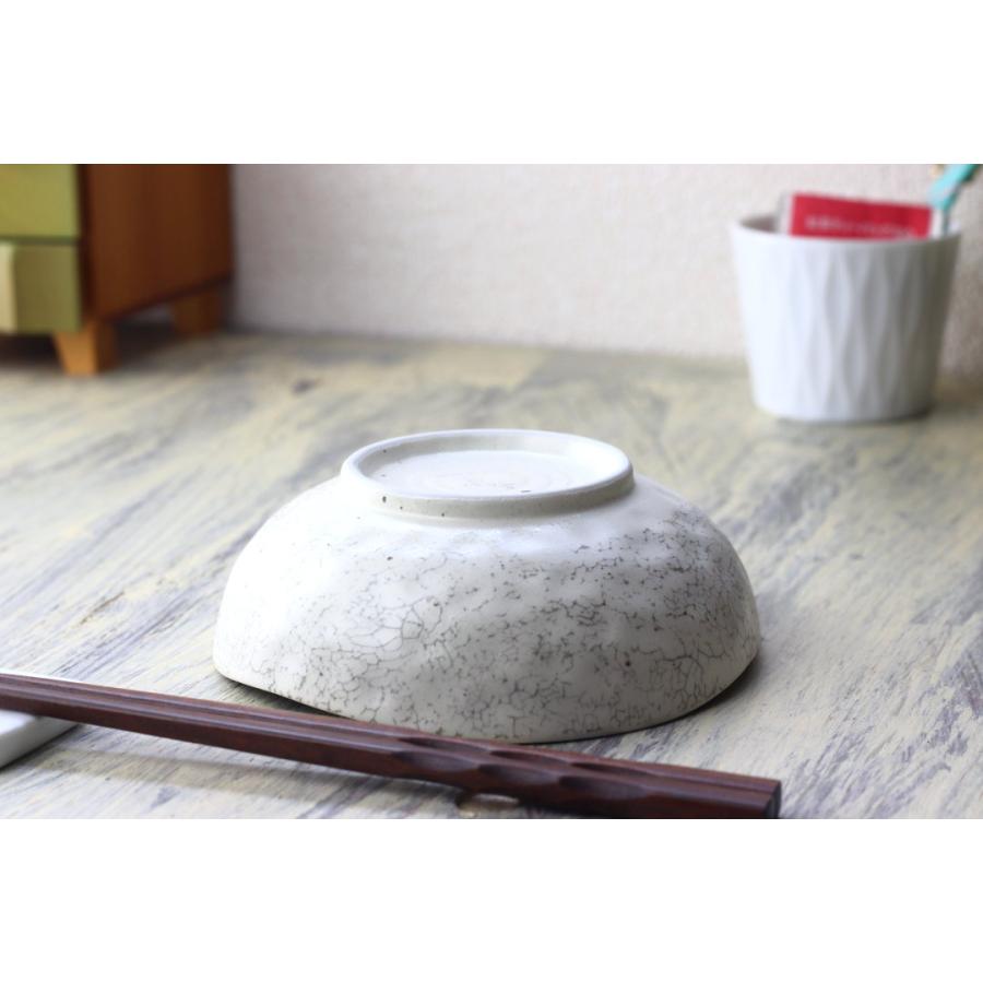 白かいらぎ 中鉢 13.5cm 日本製 美濃焼 三角45鉢 ボール ボウル 白かいらぎ 中鉢 13.5cm 日本製 美濃焼 三角45鉢 ボール ボウル