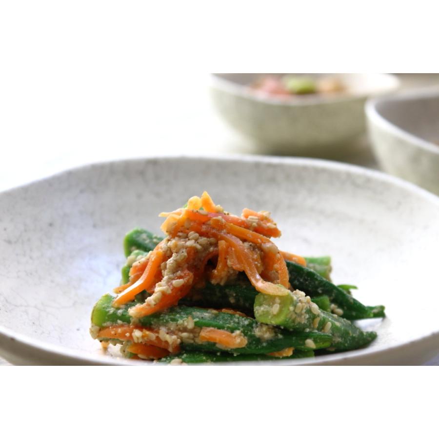 白かいらぎ 煮物鉢 17cm 日本製 美濃焼 菊型55浅鉢 肉じゃが鉢 奴鉢